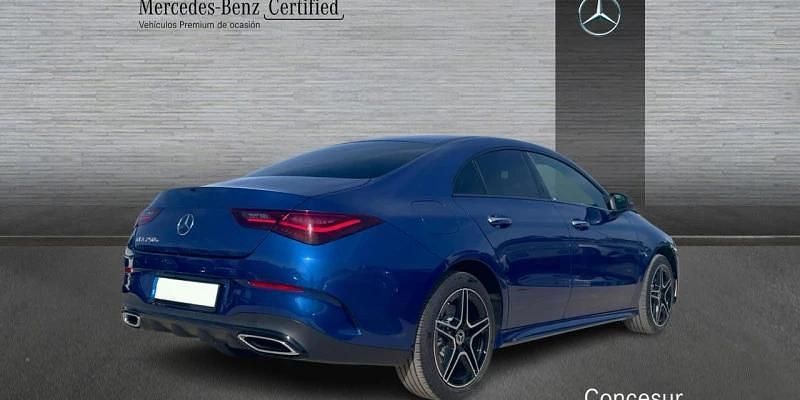 Usado Mercedes CLA250e 218 CV (160 kW) 2025 Negro Coupe