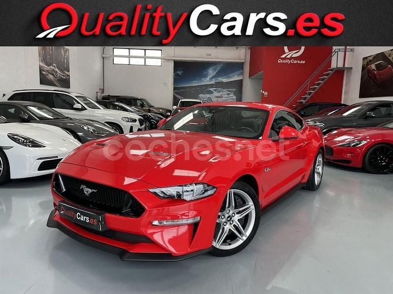 Rojo Usado 2023 Ford Mustang GT Fastback Coupe | 47.900 € (Super precio) - Imagen 1/4