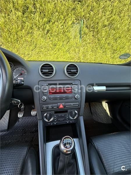 Usado Audi S3 265 CV (194 kW) 2007 Negro Berlina