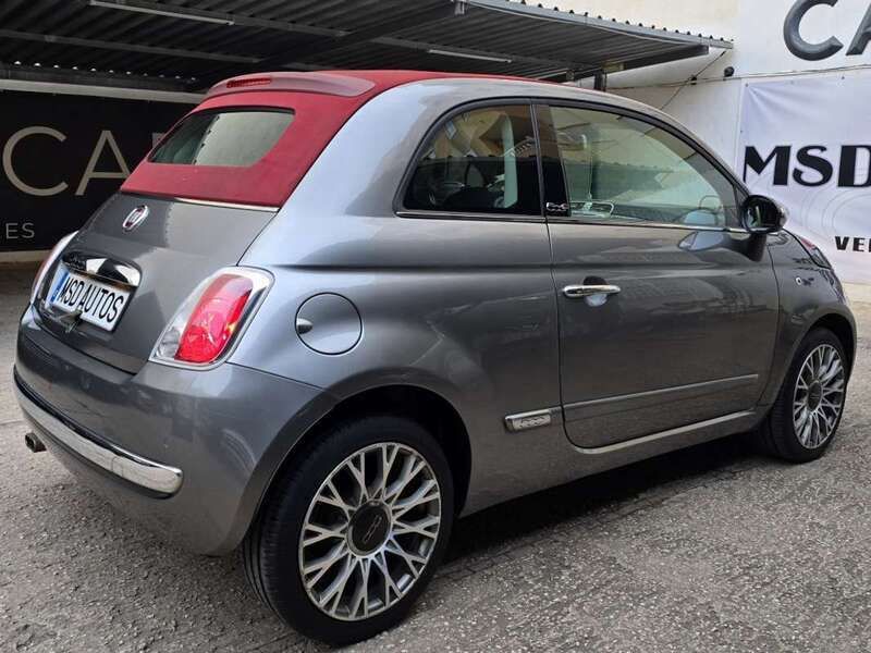 Gris Usado 2013 Fiat 500C S Descapotable | 6950 € - Imagen 1/4