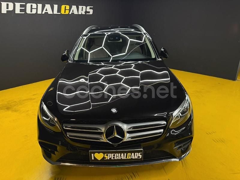 Usado Mercedes GLC220 170 CV (125 kW) 2016 Negro SUV
