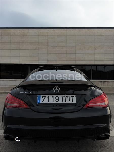 Usado Mercedes CLA250 AMG line 211 CV (155 kW) 2014 Negro Berlina