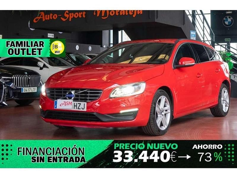 Rojo Usado 2014 Volvo V60 Momentum Familiar | 8900 € (Precio justo) - Imagen 1/4