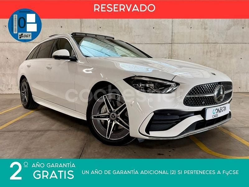 Blanco Usado 2024 Mercedes C300e Familiar | 45.900 € (Super precio) - Imagen 1/4