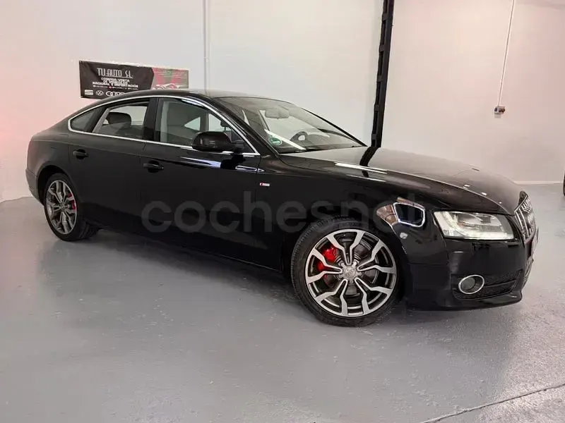 Usado Audi A5 Sportback S-Line 180 CV (132 kW) 2011 Negro Utilitario