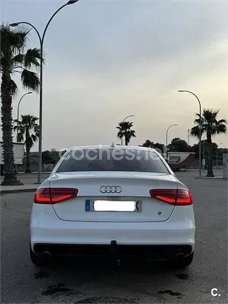 Usado Audi A4 S-Line 245 CV (180 kW) 2013 Blanco Berlina