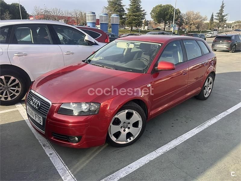 Usado Audi A3 Ambiente 160 HP (117 kW) 2007 Vermelho Citadino