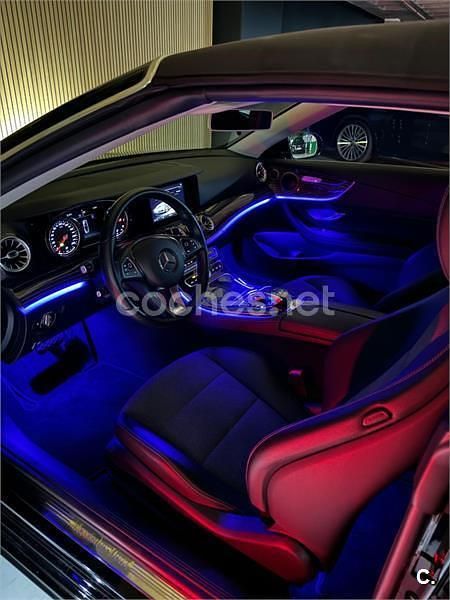 Usado Mercedes E200 184 CV (135 kW) 2018 Negro Descapotable