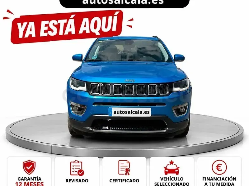 Usado Jeep Compass Limited 140 CV (102 kW) 2020 Azul SUV
