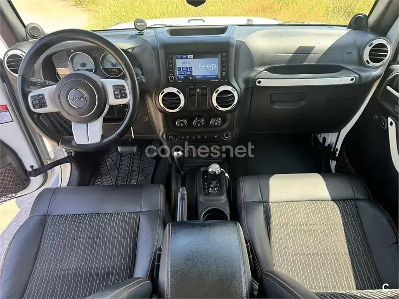 Usado Jeep Wrangler 200 CV (147 kW) 2012 Blanco SUV