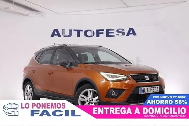 Usado Seat Arona FR 90 CV (66 kW) 2019 Naranja SUV