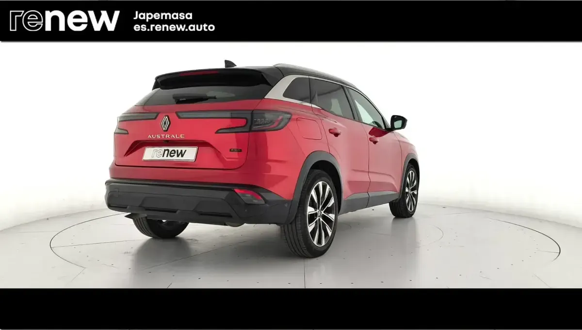 Usado Renault Austral Techno 200 CV (147 kW) 2025 Rojo deseo/techo negro brillante SUV