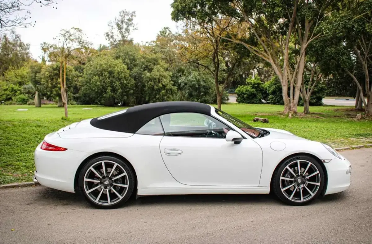 Usado Porsche 991 349 CV (256 kW) 2014 Blanco Descapotable