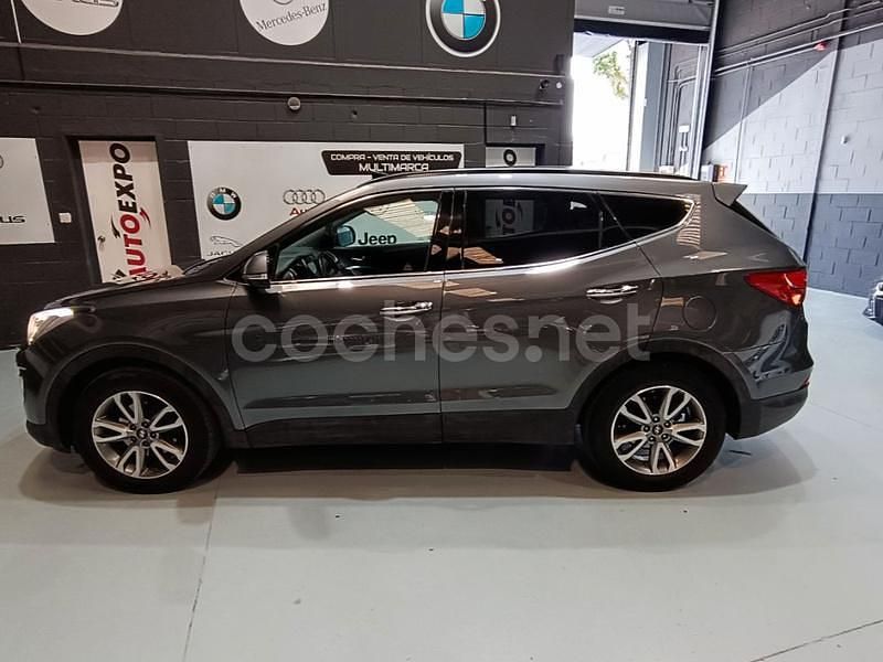 Usado Hyundai Santa Fe 197 CV (144 kW) 2014 Gris / plata SUV