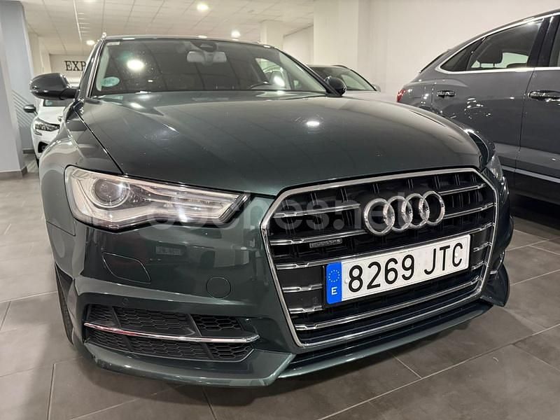 Usado Audi A6 S-Line 272 CV (200 kW) 2016 Verde Familiar