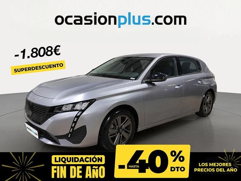 Gris Usado 2024 Peugeot 308 Active Berlina | 19.450 € (Super precio) - Imagen 1/4