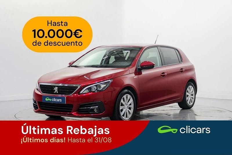 Rojo Usado 2018 Peugeot 308 Style Utilitario | 9490 € (Buen precio) - Imagen 1/4