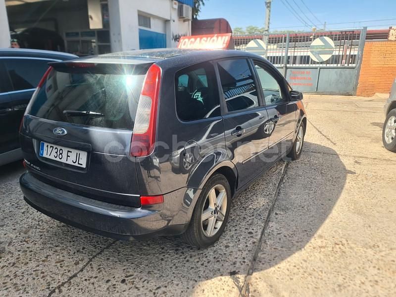 Azul Usado 2007 Ford C-MAX Ghia Monovolumen | 3900 € (Precio justo) - Imagen 1/4