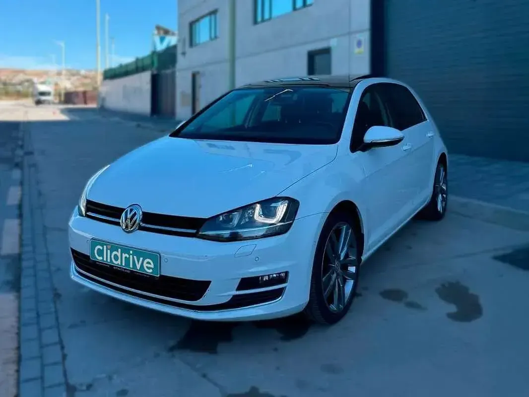 Gebraucht VW Golf VII Sportline 140 PS (102 kW) 2013 Weiß Kleinwagen
