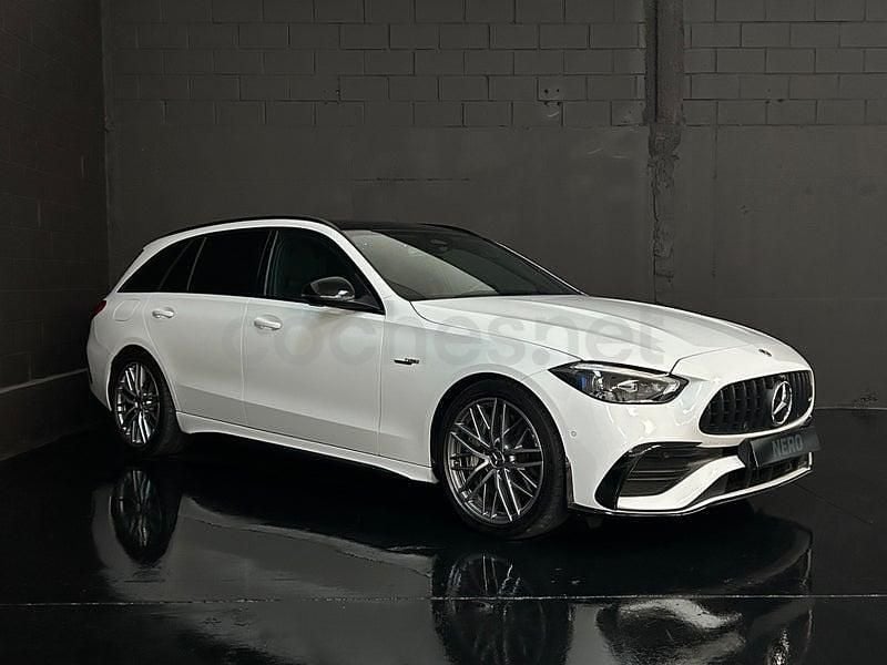 Usado Mercedes C43 AMG 408 CV (300 kW) 2022 Blanco Familiar