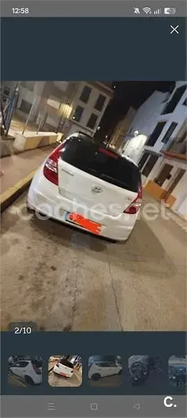 Usado Hyundai i30 Comfort 109 CV (80 kW) 2009 Blanco Berlina