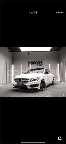 Usado Mercedes CLA250 211 CV (155 kW) 2015 Blanco Berlina