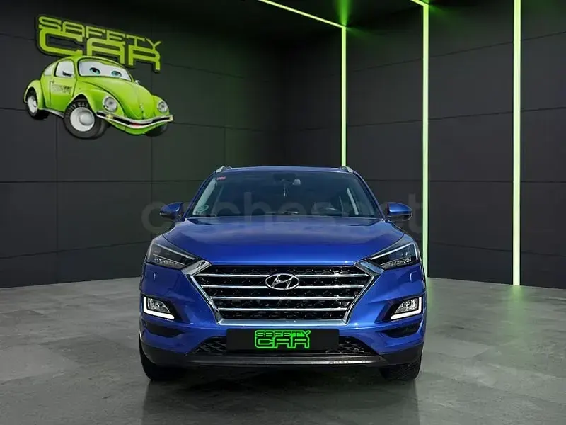 Usado Hyundai Tucson 132 CV (97 kW) 2019 Azul SUV