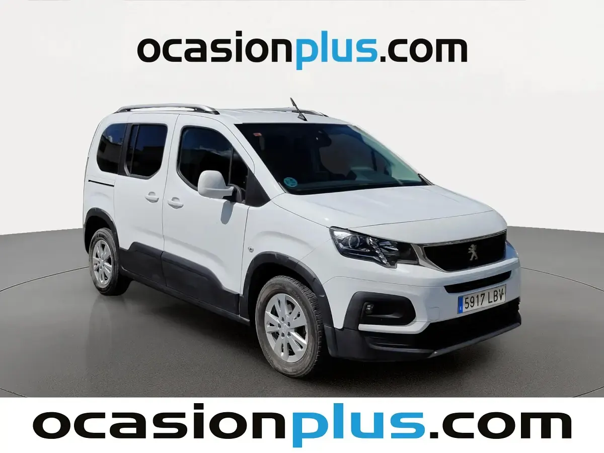 Usado Peugeot Rifter Allure 131 CV (96 kW) 2019 Blanco Monovolumen