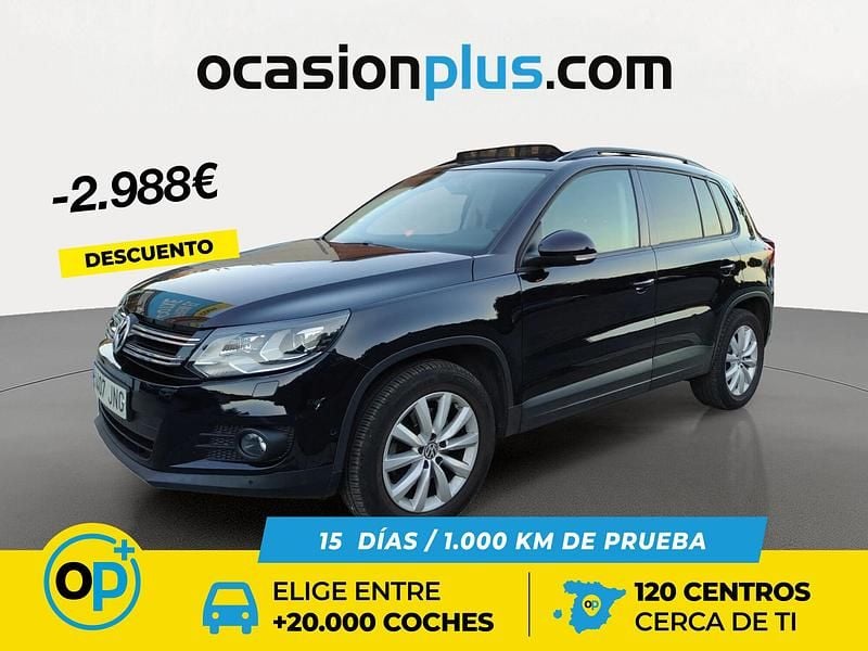 Usado VW Tiguan 110 CV (80 kW) 2016 Negro SUV