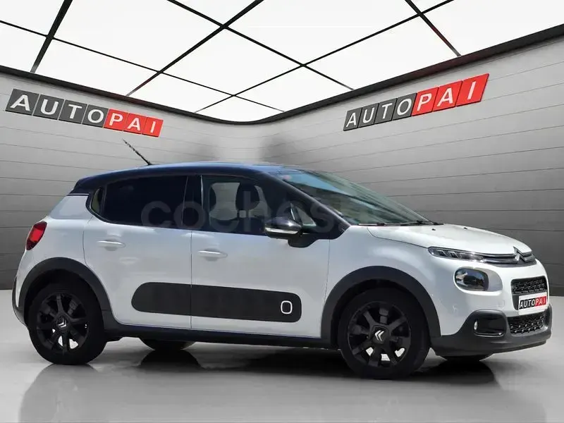 Usado Citroën C3 PureTech 82 CV (60 kW) 2017 Blanco Berlina