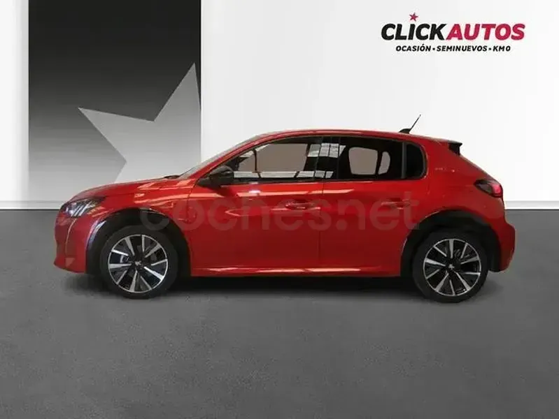 Usado Peugeot 208 GT 100 CV (73 kW) 2021 Rojo Utilitario