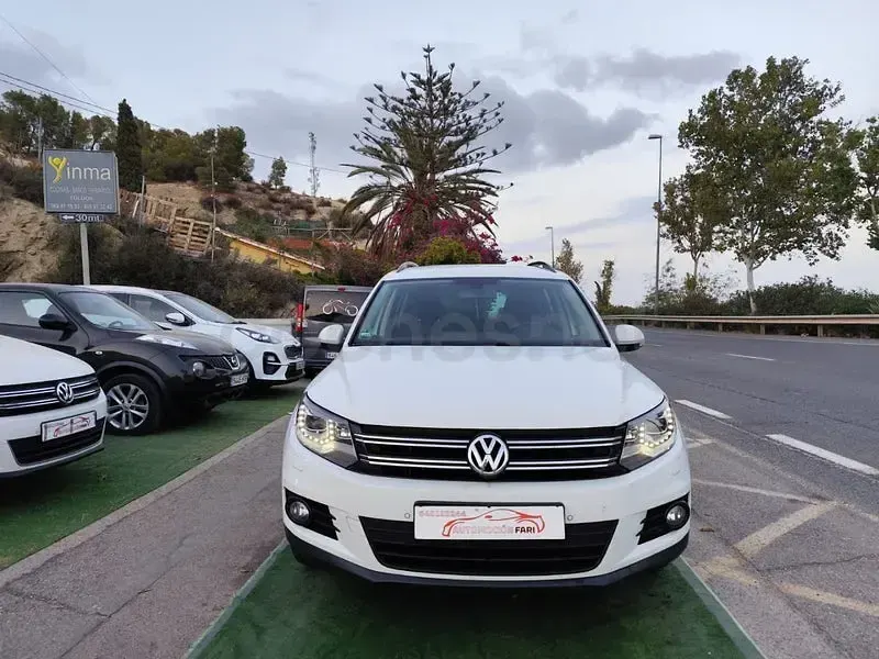 Usado VW Tiguan 110 CV (80 kW) 2014 Blanco SUV