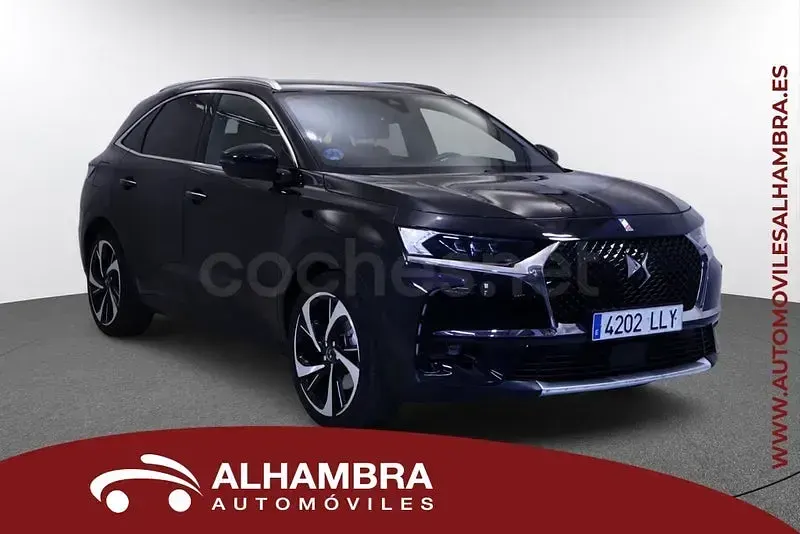 Usado DS Automobiles DS7 Crossback Grand Chic 225 CV (165 kW) 2021 Negro SUV