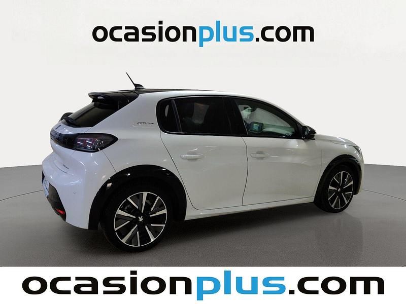 Usado Peugeot 208 GT-line 100 CV (73 kW) 2020 Blanco Utilitario