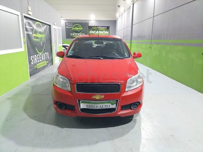 Usado Chevrolet Aveo LS 84 CV (61 kW) 2008 Rojo Berlina