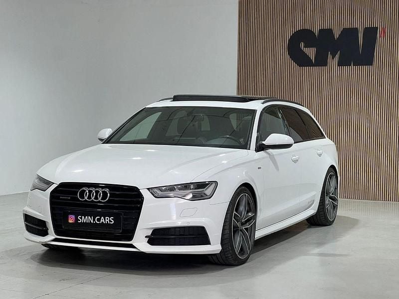 Usado Audi A6 S-Line 218 CV (160 kW) 2015 Blanco Familiar