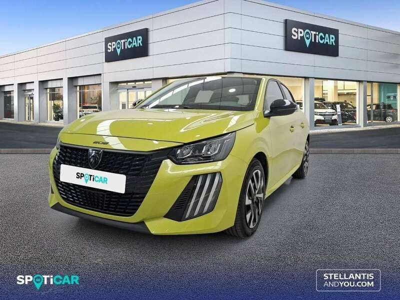 Amarillo Usado 2024 Peugeot 208 Active Utilitario | 15.100 € (Buen precio) - Imagen 1/4