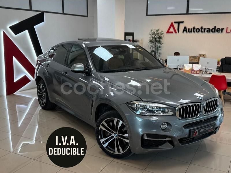 Gris / plata Usado 2018 BMW X6 M50 SUV | 29.950 € (Super precio) - Imagen 1/4