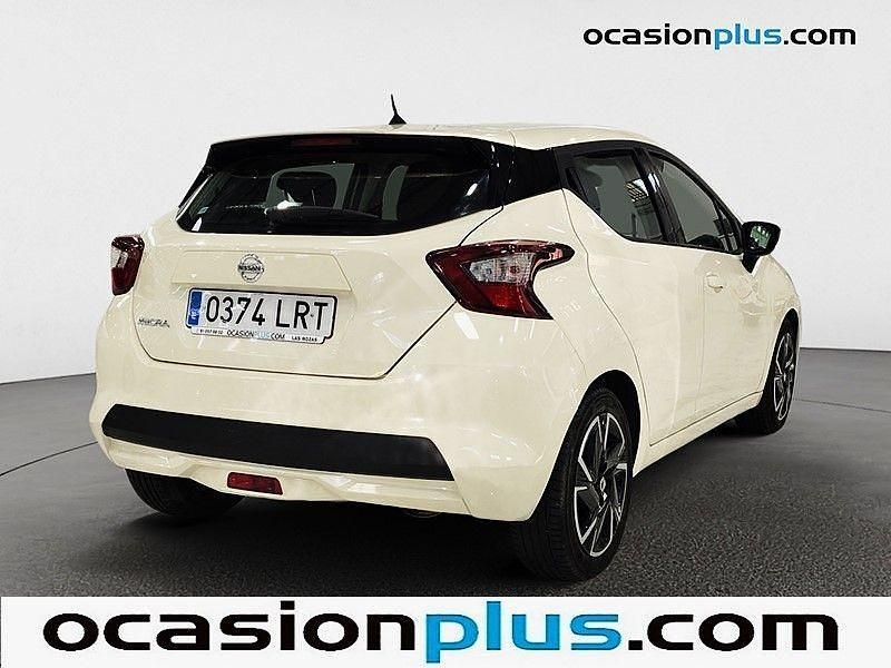 Usado Nissan Micra Acenta 92 CV (67 kW) 2021 Beige Utilitario