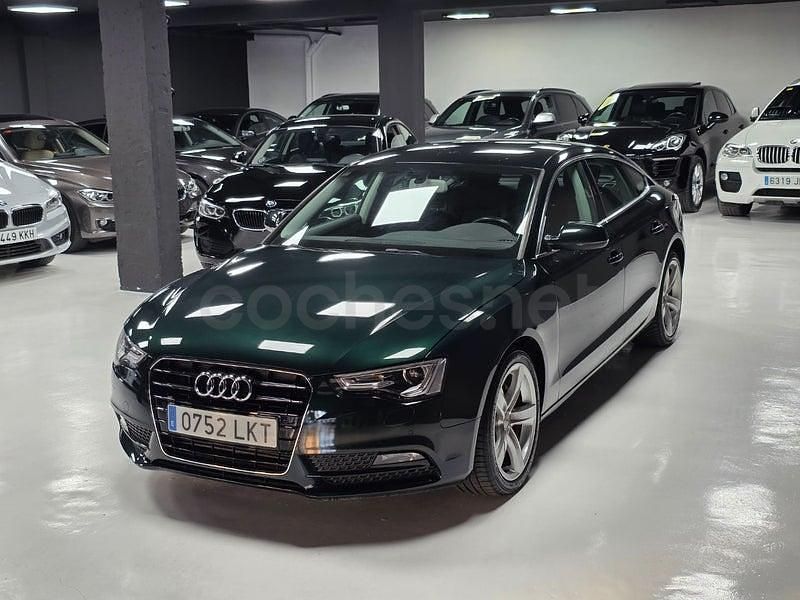 Usado Audi A5 Sportback 245 CV (180 kW) 2013 Verde Utilitario