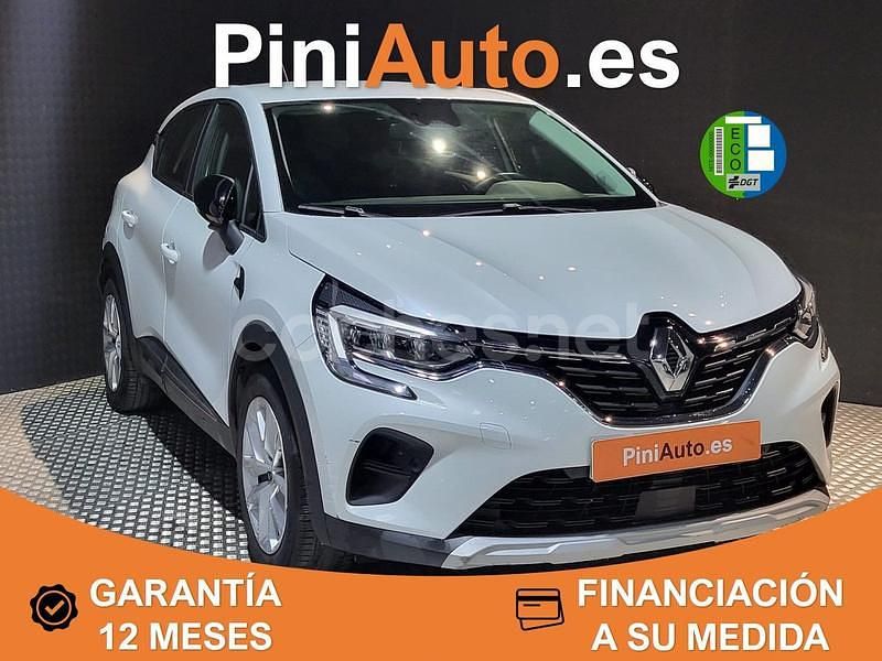 Blanco Usado 2021 Renault Captur Intens SUV | 11.490 € (Precio justo) - Imagen 1/4