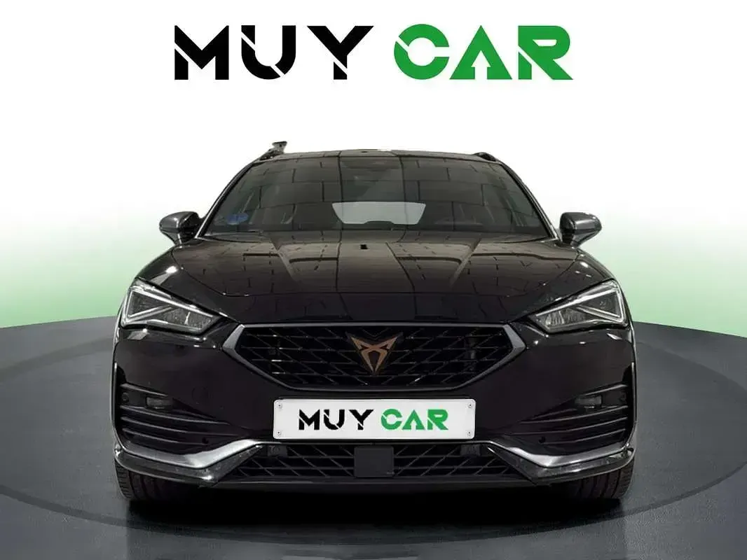 Usado Cupra Leon VZ 245 CV (180 kW) 2021 Negro Familiar