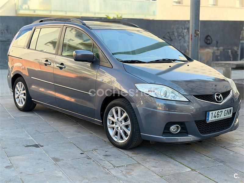 Usado Mazda 5 Active 110 CV (80 kW) 2010 Gris / plata Monovolumen