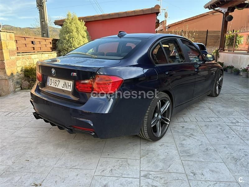 Usado BMW 320 Efficient Dynamics 163 CV (119 kW) 2012 Azul Berlina