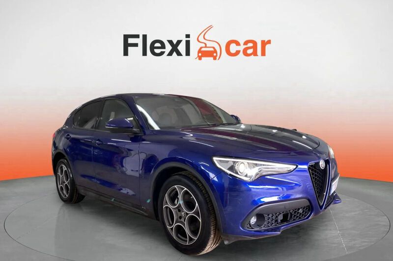 Azul Usado 2022 Alfa Romeo Stelvio Sprint SUV | 24.390 € (Precio justo) - Imagen 1/4