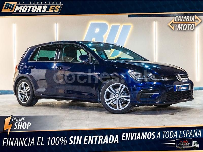 Azul Usado 2017 VW Golf VII Sportline Berlina | 19.990 € (Precio justo) - Imagen 1/4