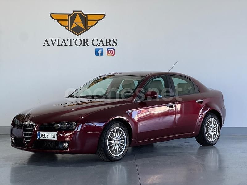 Granate Usado 2007 Alfa Romeo 159 Distinctive Berlina | 6500 € (Precio justo) - Imagen 1/4