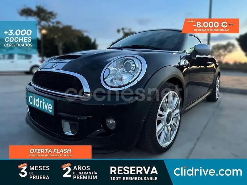 Negro Usado 2012 Mini Cooper S Coupé Coupe | 11.190 € - Imagen 1/3