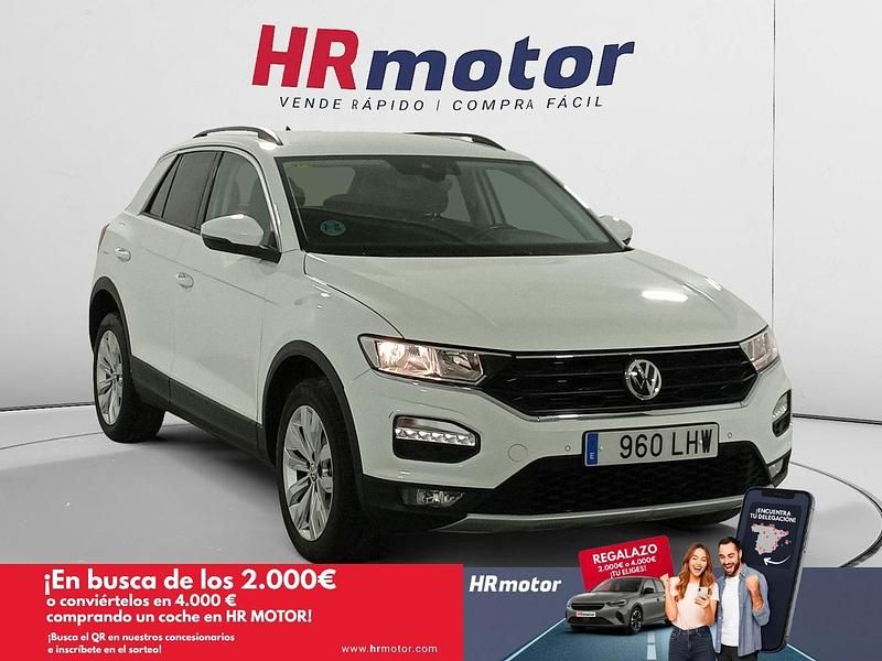 Blanco Usado 2020 VW T-Roc Advance SUV | 18.440 € (Precio justo) - Imagen 1/4