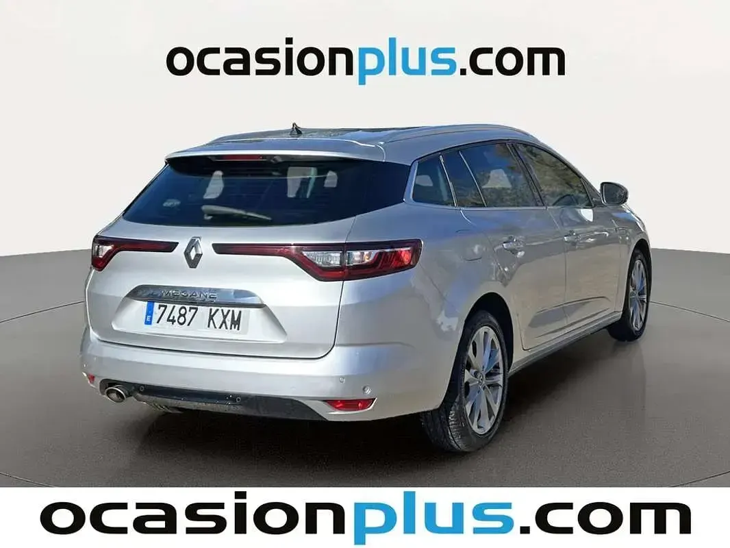 Usado Renault Mégane GrandTour Zen 140 CV (102 kW) 2019 Gris Familiar